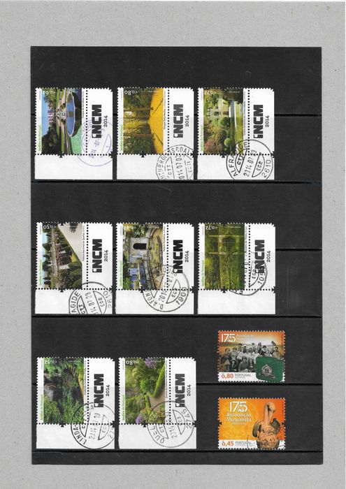 Troco selos novos e usados por moedas UNC de Portugal, Brasil e Angola