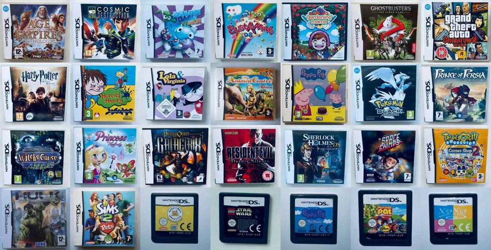 Картриджі для Nintendo Switch, Switch 2, Nintendo 3DS/DS, Atari 2600