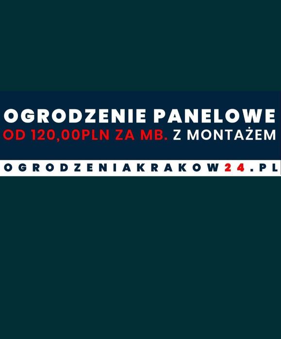 Ogrodzenie panelowe wys. 153cm fi 4mm + podmurówka 20cm mb