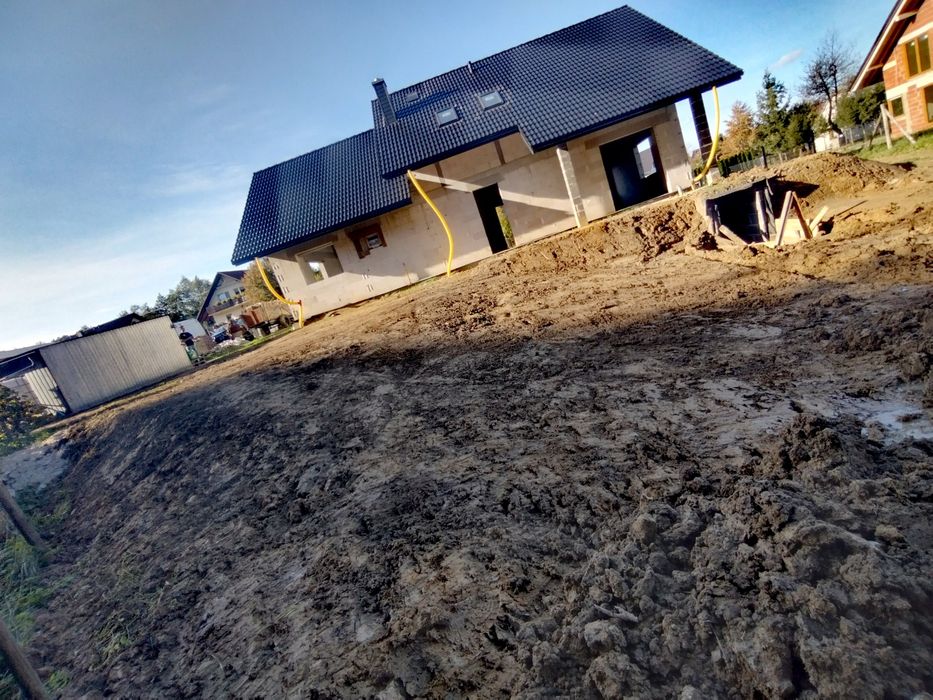 Usługi koparką  Minikoparka