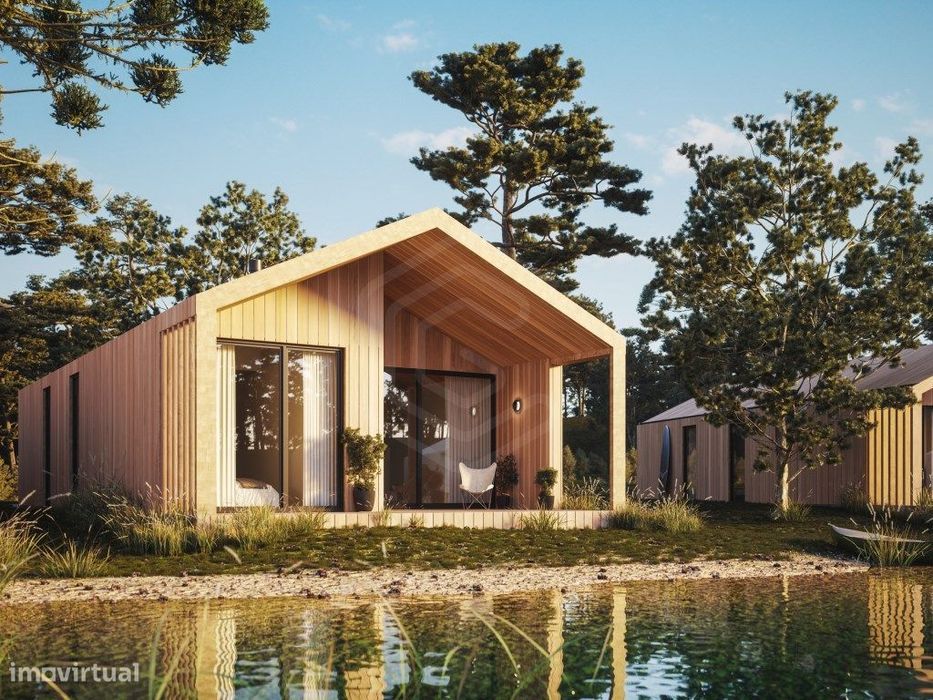 Lake house V3 com piscina privada e lago em Eco resort na Costa Oes...