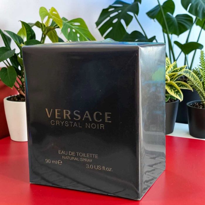 Versace Crystal Noir Eau de Toilette 90 мл парфум жіночий Версаче Кристал Ноар туалетна вода жіночі оригінал Без передоплати !