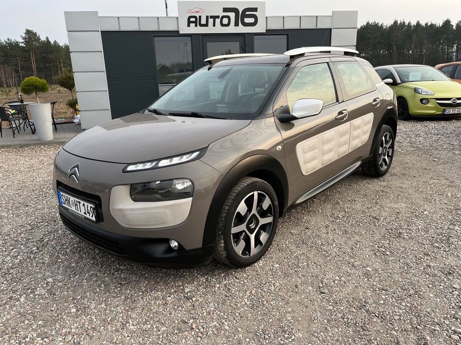 Citroën C4 Cactus 1.6HDI-99ps, Bezwypadkowy, Serwis,1-wł, podgrz. fotele,Navi,parktronic