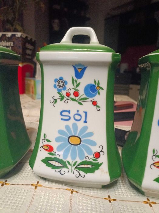 Pojemniki kuchenne lubiana PRL