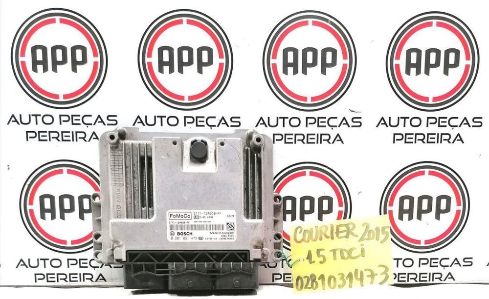 Centralina motor Ford 1.5 TDCI, referência 0281031473, ET71-12A650