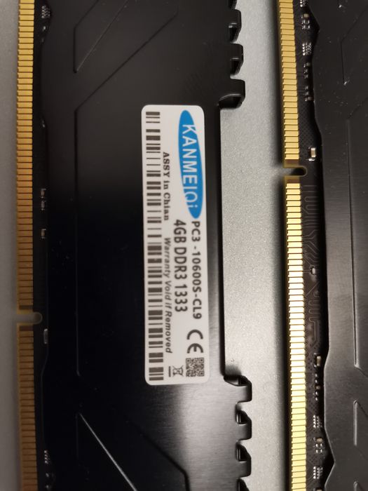 Memória RAM DDR3 2x4GB