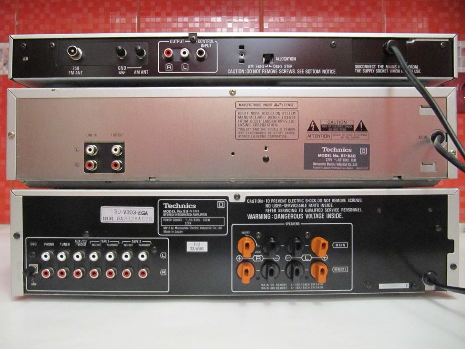 TECHNICS – Стереосистема - БРЕНДОВИЙ HI-FI *Gold Vintage (ІДЕАЛЬНИЙ Стан)