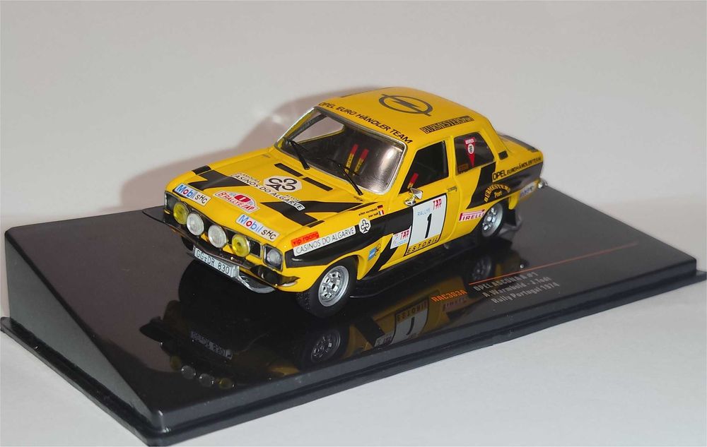Ixo - Opel Ascona A - Rally de Portugal 1974 - Achim Warmbold