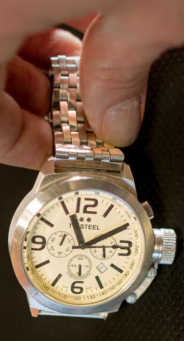 TW Steel Canteen TW5 - cronograph - zegarek męskie - okazja!