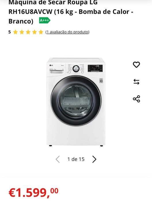 Maquina de secar e maquina de lavar