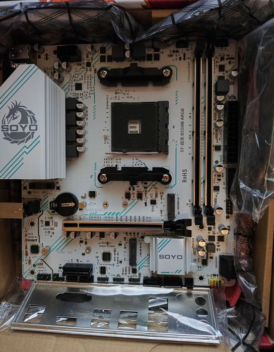 Комплект AM4 | SOYO B550M + Ryzen 5700X + 32Гб 3200МГц CL16