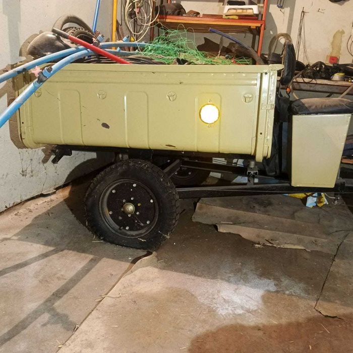 Причіп до мотоблоку