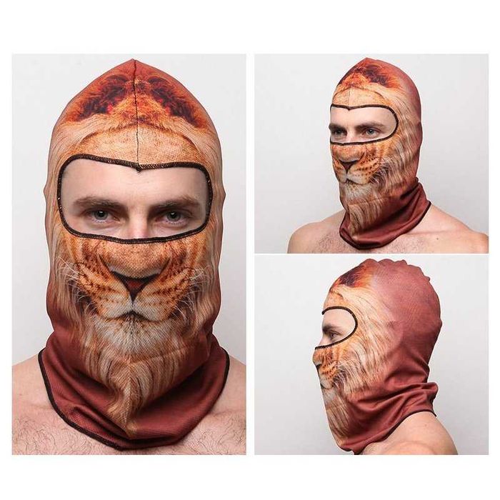 Балаклава 3D підшоломник, подшлемник, зверомаска, маска,