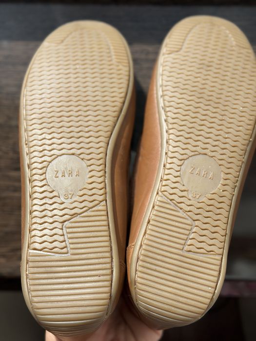 Мокасини Zara, шкіряні