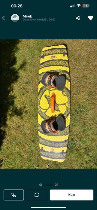 Deska kite Nobile 142 42