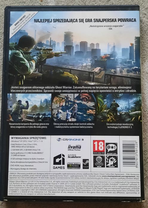 Gra na PC Sniper 2 Ghost Warrior