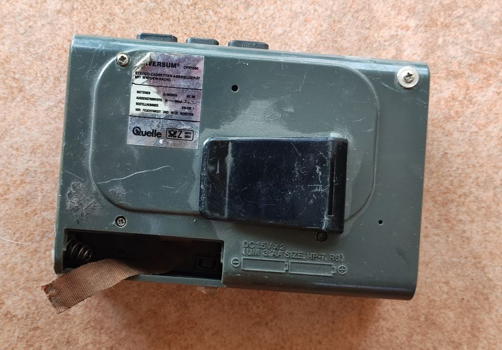 Walkman Uniwersum CPR 1096 uszkodzony dawca części