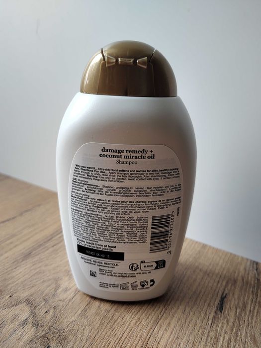 OGX szampon Damage Remedy + Coconut Miracle Oil