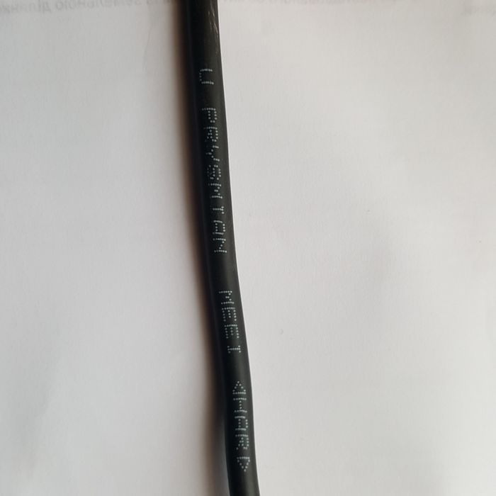 Електричний, силовий - монтажний кабель H07V-K  чорний