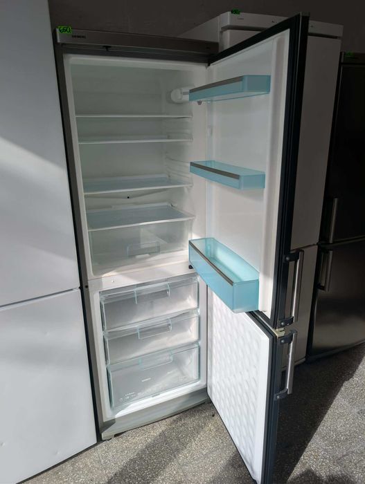 Lodówka Siemens | 170cm wys 60cm szer | Srebrna - INOX | Niemiecka | Gwarancja