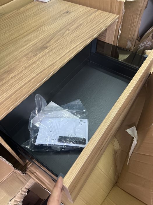 Movel casa banho Novo Carvalho Mel Lindissimo com Lavatorio