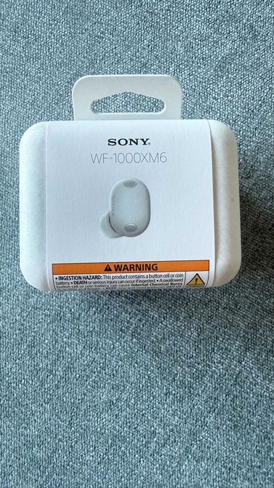 Auriculares True Wireless Bluetooth Sony WF-1000XM6S - Prateado -  Novo - Caixa Selada