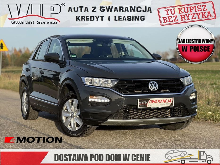 Volkswagen T-Roc 4 MOTION 2.0 TDI dsg / PISEMNA GWARANCJA w cenie / Transport / KREDYT