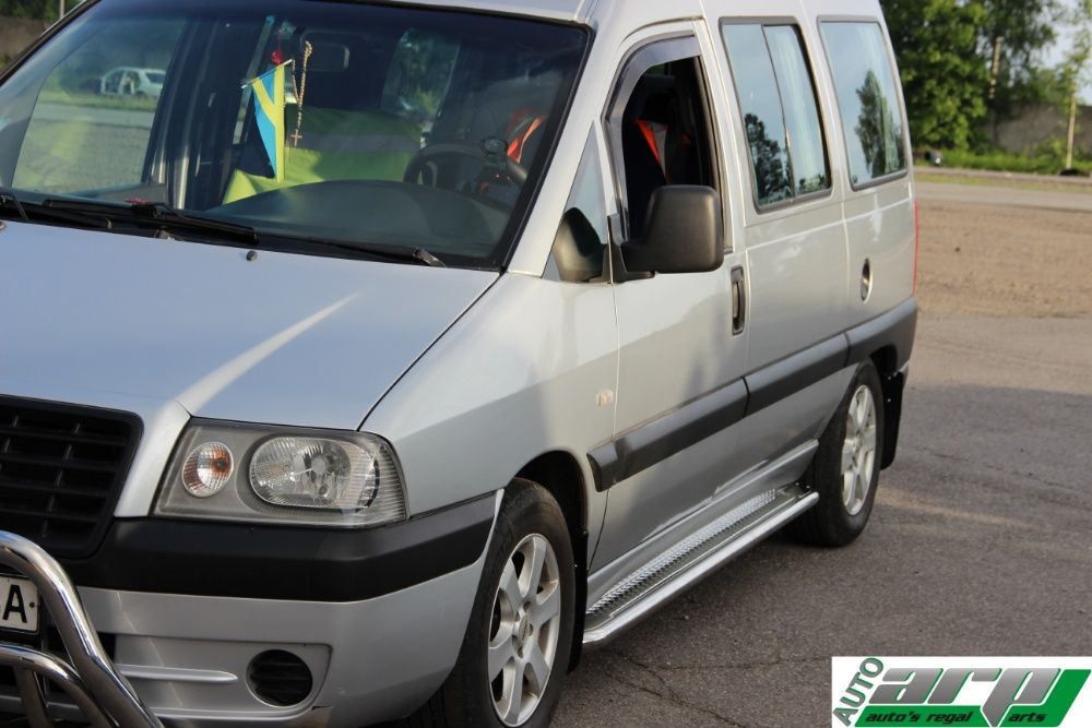 Кенгурятники=Рейлинги_Пороги=Дуги=Fiat SCUDO -Скудо