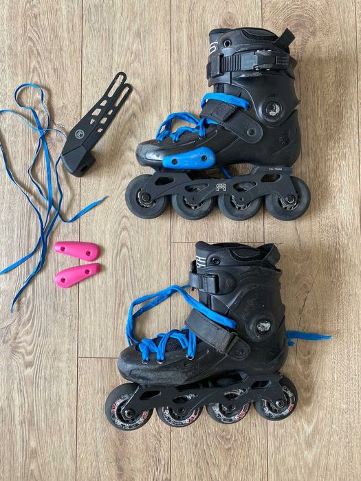 Rolki FR Skates FR J regulowane r. 35-37 freeskate slalom rockering