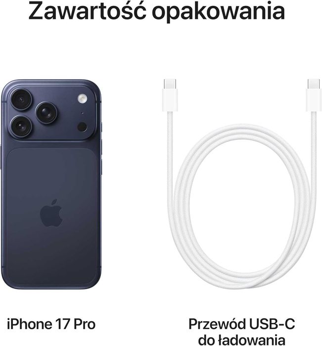 Apple Iphone 17 Pro 256 GB Głębinowy błękit