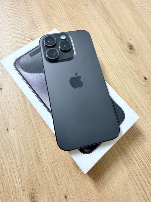 iPhone 15 Pro 256gb - Black Titanium