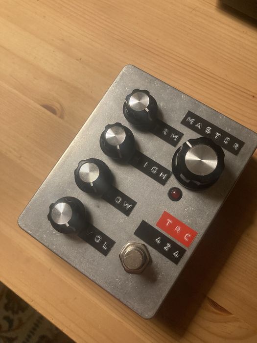 Pedal preamp tascam 424