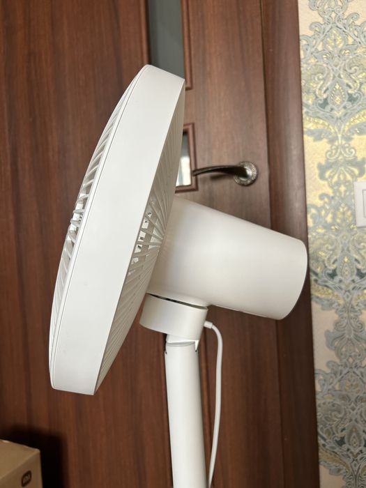 Вентилятор підлоговий Xiaomi Mi Smart Standing Fan 2 Lite, ксяомі вентилятор білий