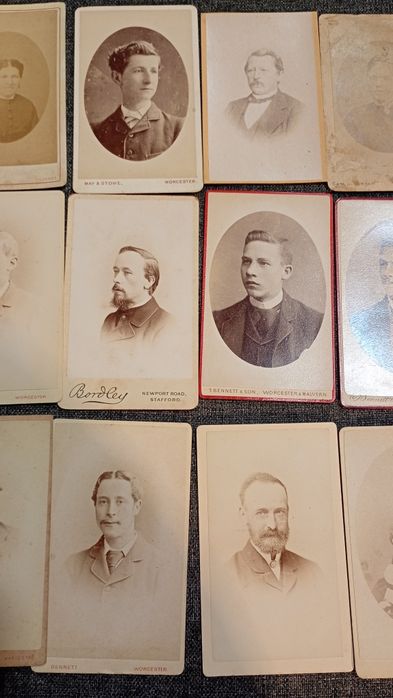 Stare zdjęcia do 1900 r. 22 szt.