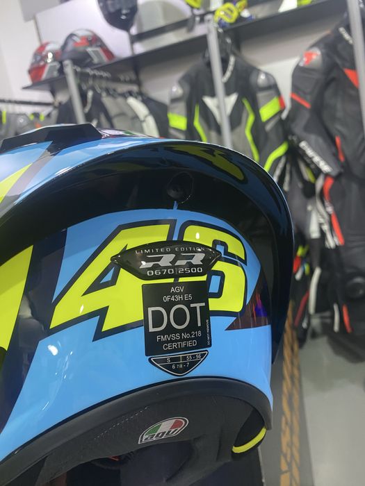 Agv gp pro edicao limitada winter test vr46