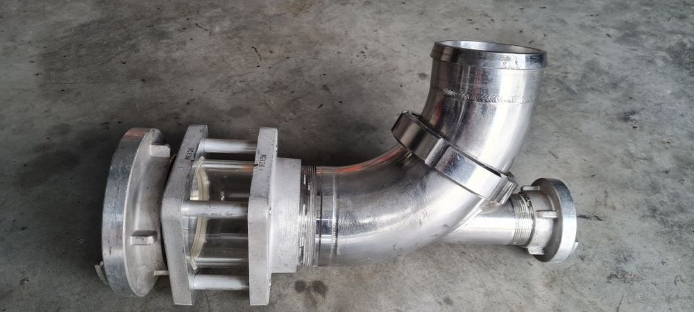 Kolano do rozładunku silosa