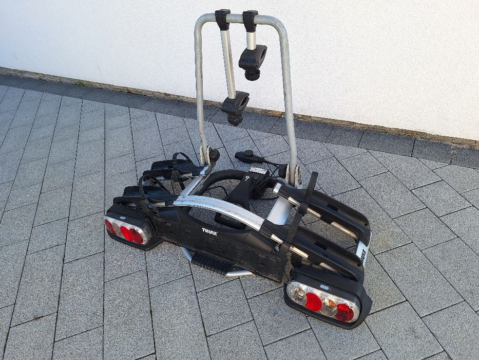 Platforma na hak thule. Bagażnik rowerowy na hak. Thule Euroway 920