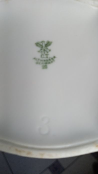 Porcelana    CT        na cukier i mlecznik starocie