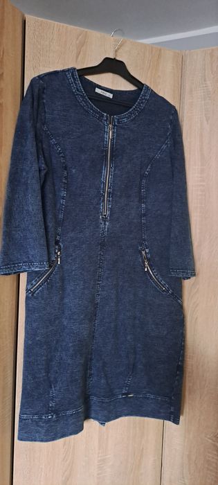 Sukienka dzinsowa rozm.50