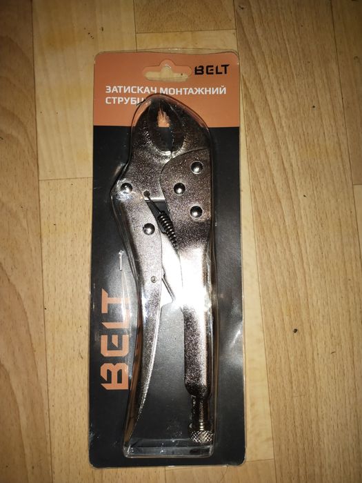 Клещи зажимные 22 см, струбцина универсальная