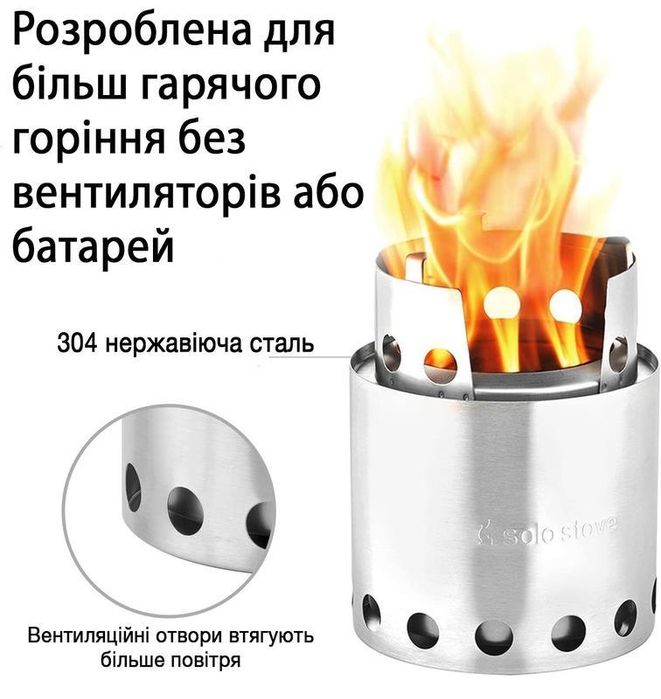 Піч щепочниця Solo Stove Lite