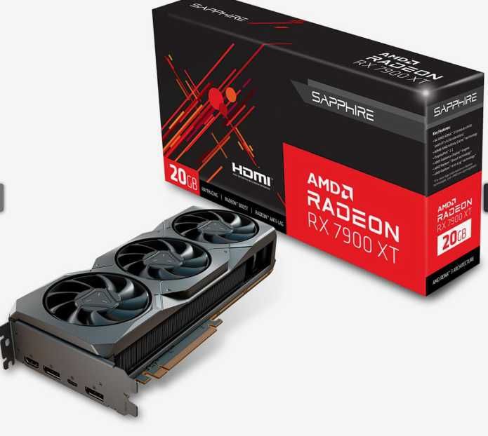 AMD Radeon RX 7900 XT 20GB | Konkurent RTX 4080 | Dla Entuzjasty | 4K