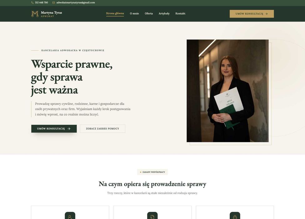 Strona internetowa dla twojej firmy za 150 zł