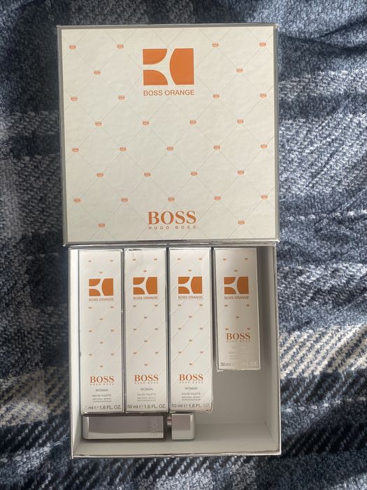 Boss Orange puste flakoniki pudelko