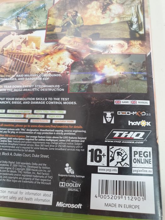 Игровой диск на Xbox 360