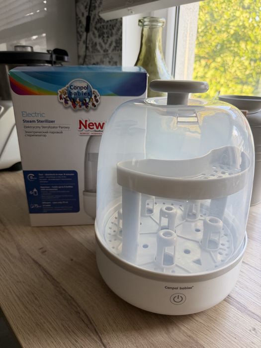 Canpol Babies LS-BE836 – elektryczny sterylizator parowy do butelek