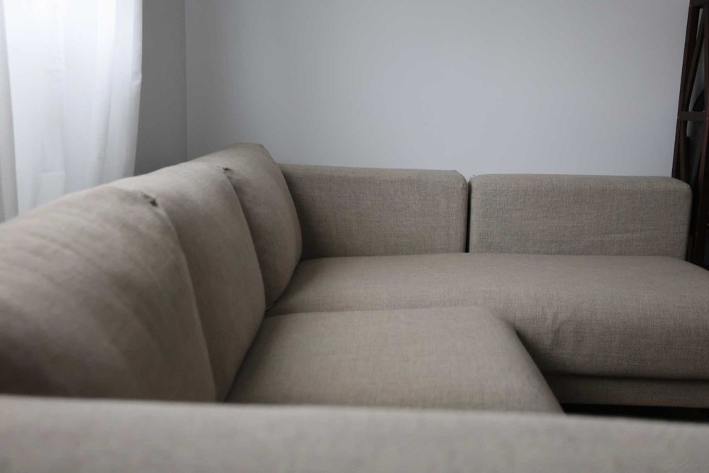 Sofá Bege  Ikea Nockeby