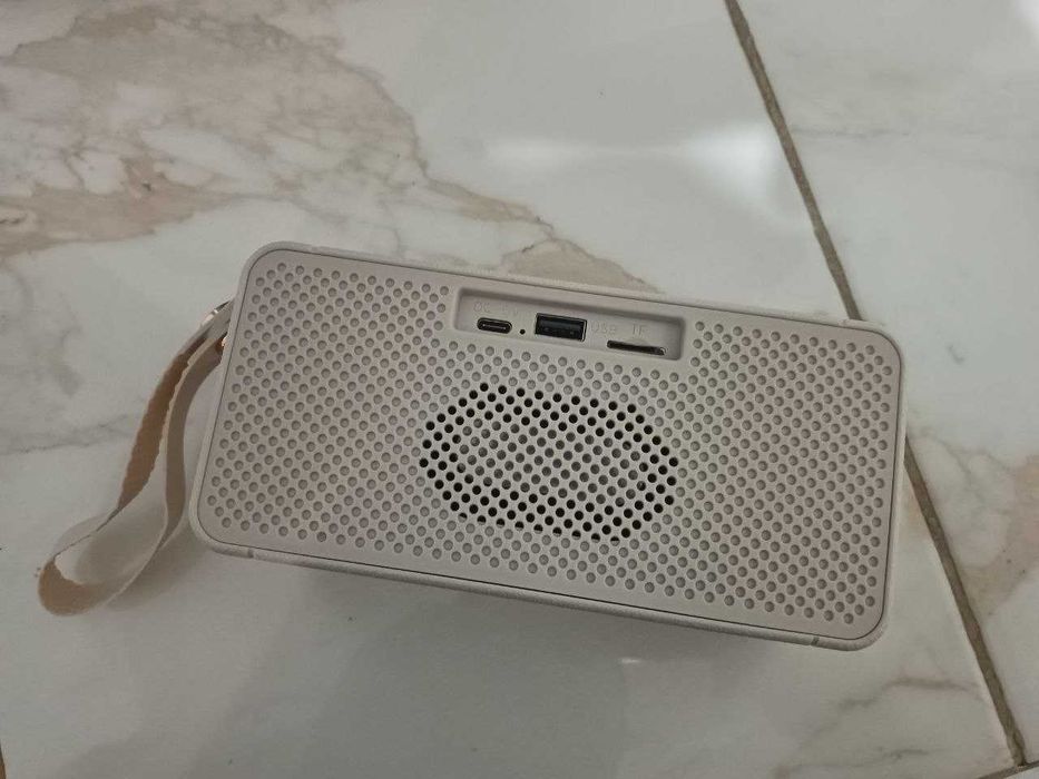 Бездротова портативна колонка Bluetooth Marshall Middleton маршал бел