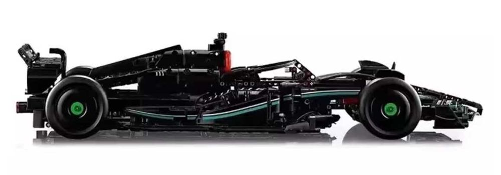 Klocki SuperCar Mercedes bolid F1 AMG 1642-elem 63cm kolekcjonerski