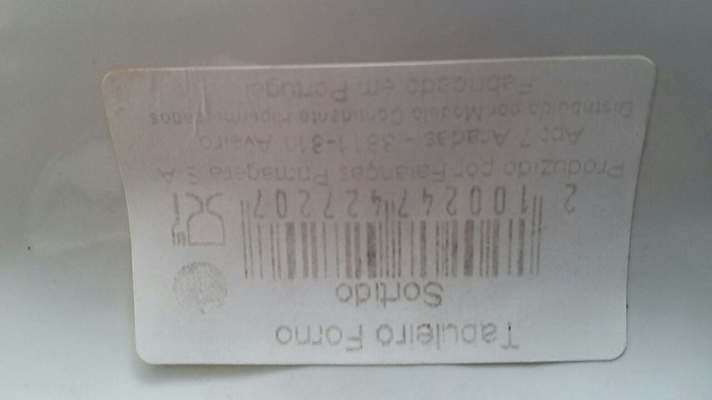 Travessas relevo forno